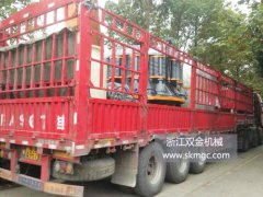 一臺SJ1400圓錐破碎機，一臺SJ120
