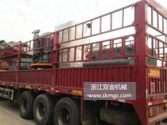 一臺SJ1400圓錐破碎機發(fā)往河南省