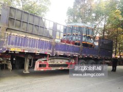 一臺SJ1650圓錐破碎機發往四川省