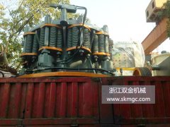 一臺(tái)SJ1200圓錐破碎機(jī)發(fā)往湖南省