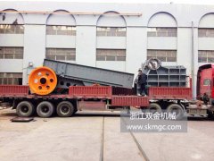 一臺SJPE9012顎式破碎機,一臺SJZW1