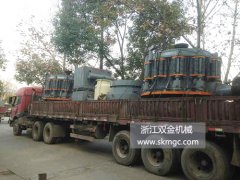 一臺SJ1650圓錐機,一臺SJ1400圓錐破