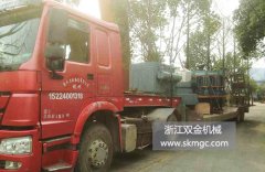 一臺SJ1400圓錐破碎機發往湖北省