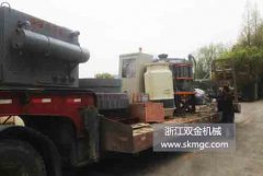 一臺SJ1200圓錐式破碎機發往浙江省